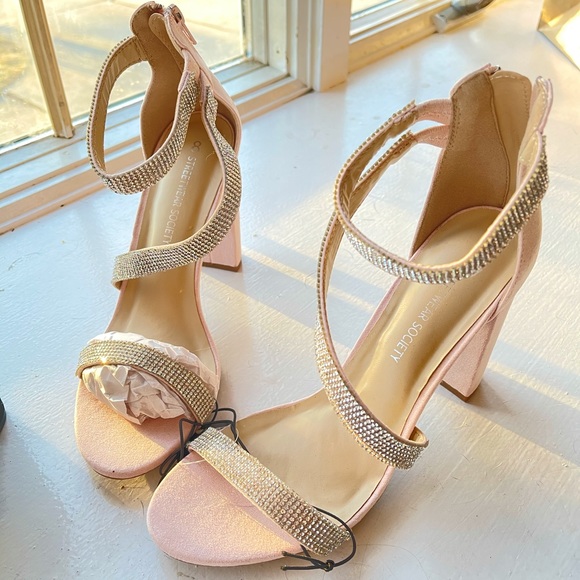 pink diamond heels